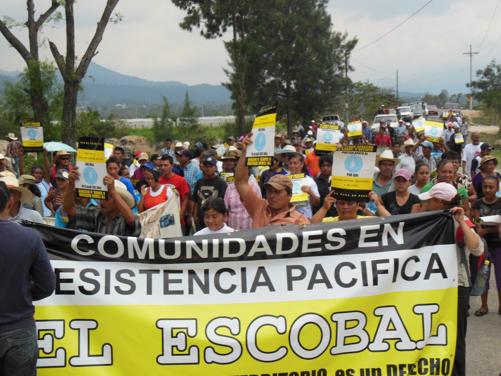 Escobal Protest